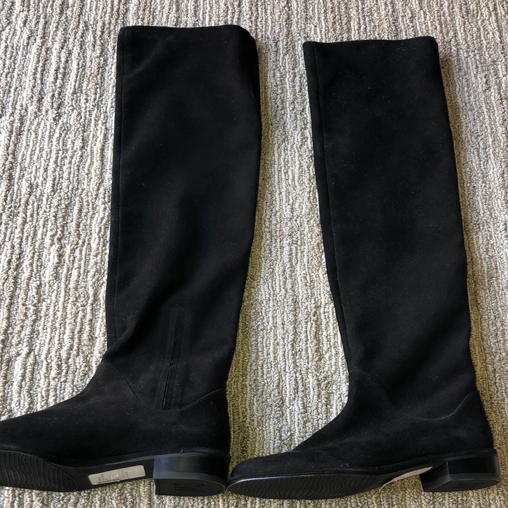 Stuart weitzman suede over the knee boots